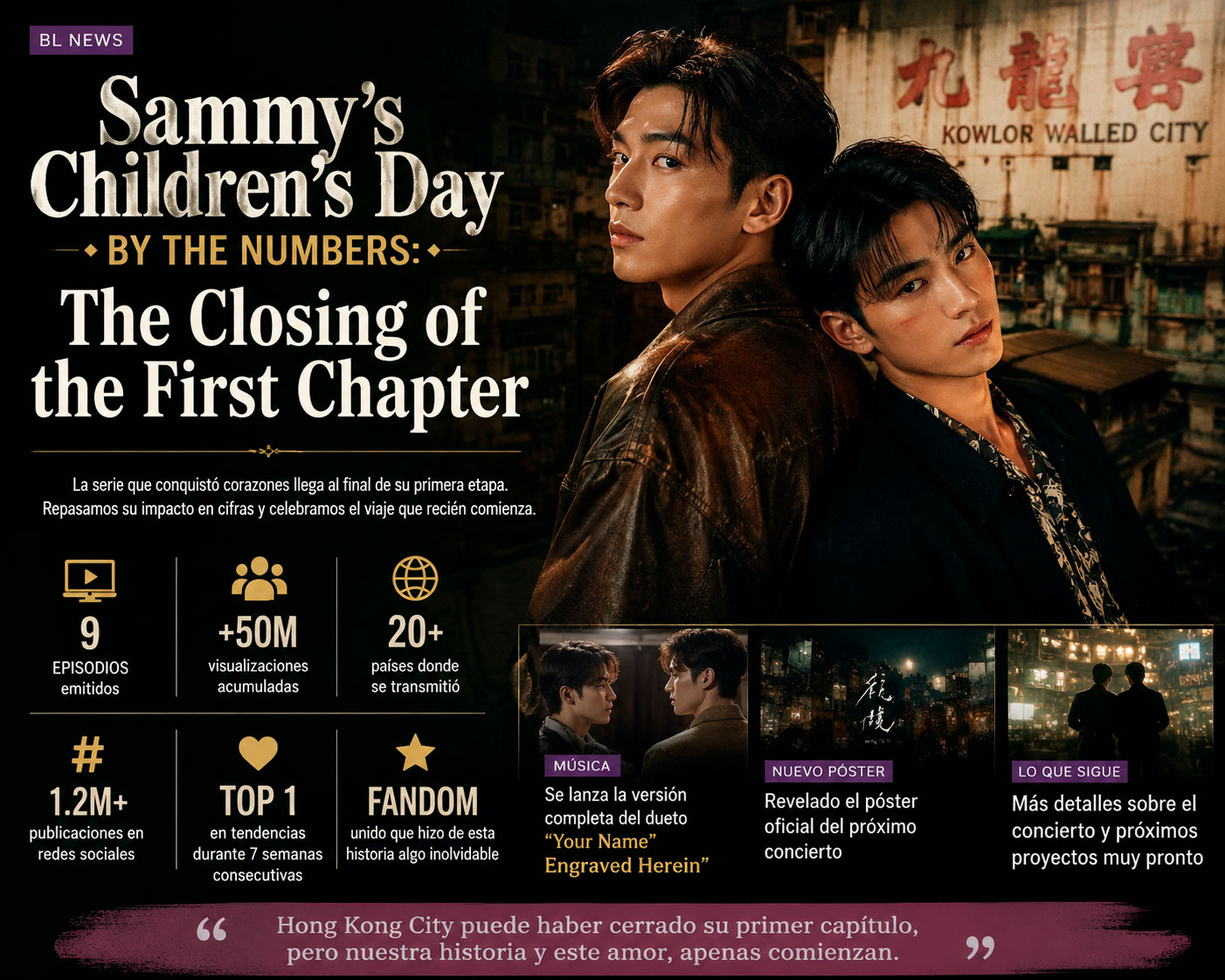 “Sammy’s Children’s Day” cierra su primer capítulo y comparte un emotivo balance de su recorrido