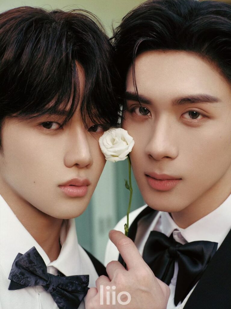 Toptap y Minlee protagonizan la revista china LIIO